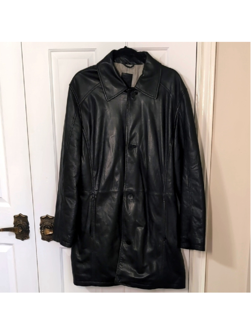 Vintage Robert Comstock Soft Leather Jacket Men's Lg